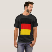 Duitse vlag t-shirt (Voorkant volledig)