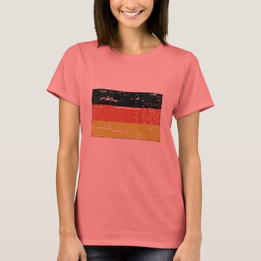  Duitse vlag T-shirt (Voorkant)