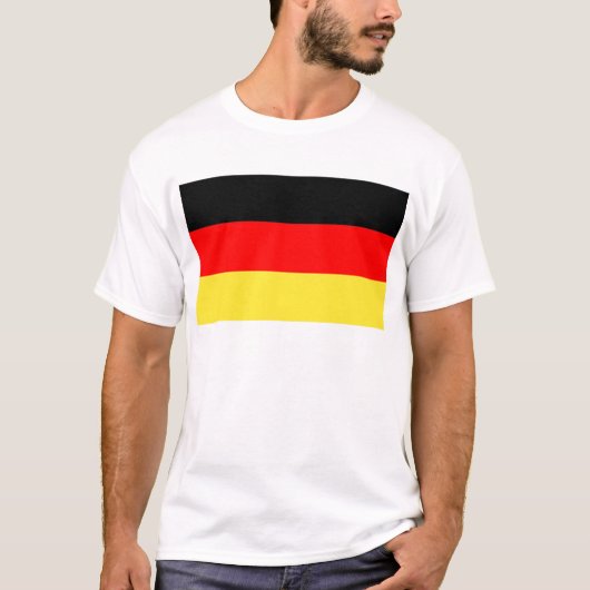 Duitse vlag t-shirt (Voorkant)