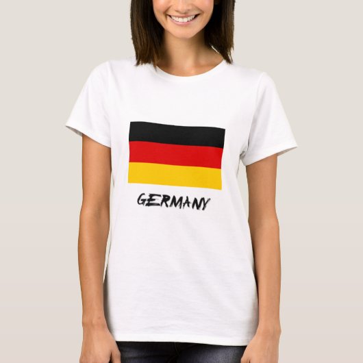 Duitse vlag t-shirt (Voorkant)