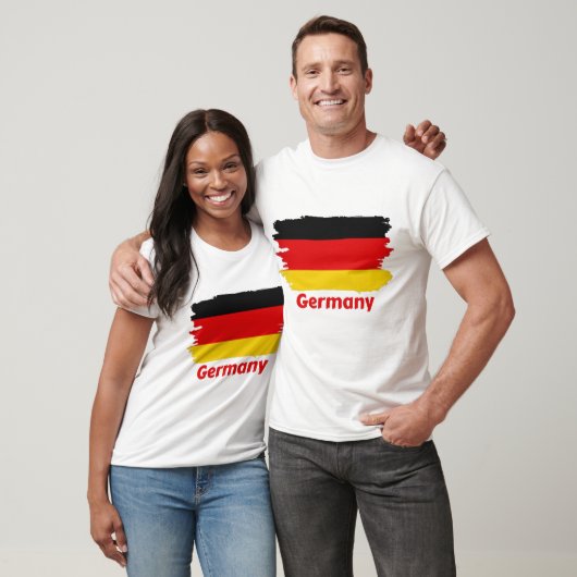 Duitse vlag t-shirt (Unisex)