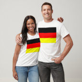 Duitse vlag t-shirt (Unisex)