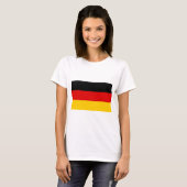 Duitse vlag t-shirt (Voorkant volledig)