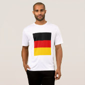 Duitse vlag t-shirt (Voorkant volledig)