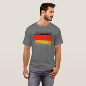 Duitse vlag t-shirt (Voorkant volledig)