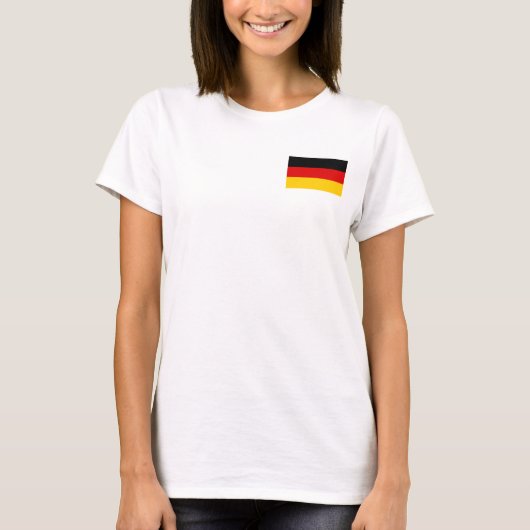 Duitse vlag t-shirt (Voorkant)