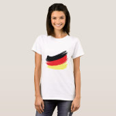 Duitse vlag t-shirt (Voorkant volledig)