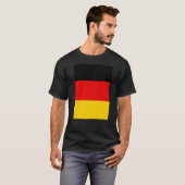 Duitse vlag t-shirt (Voorkant volledig)