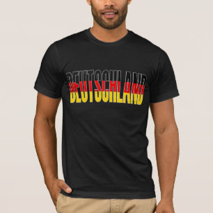 Duitse vlag T-shirt Duitse vlag