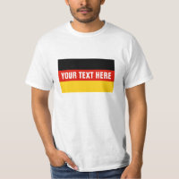 Duitse vlag t shirten | Douane-Duitse koopwaar