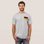 Duitse vlag T-shirts en cadeaus (Voorkant volledig)