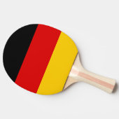 Duitse vlag tafeltennisbatje (Zijkant)