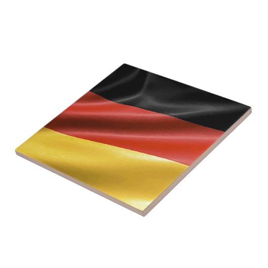 Duitse vlag tegeltje (Zijkant)