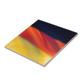 Duitse vlag tegeltje (Zijkant)