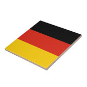 Duitse vlag tegeltje (Zijkant)