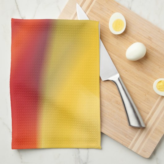 Duitse vlag theedoek (Quarter Fold)