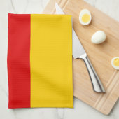 Duitse vlag theedoek (Quarter Fold)