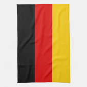 Duitse vlag theedoek (Verticaal)