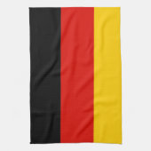 Duitse vlag theedoek (Verticaal)