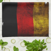 Duitse vlag - theedoek (Gevouwen)