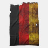 Duitse vlag - theedoek (Verticaal)