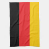 Duitse vlag theedoek (Verticaal)
