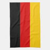 Duitse vlag theedoek (Verticaal)