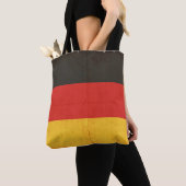 Duitse vlag tote bag (Dichtbij)