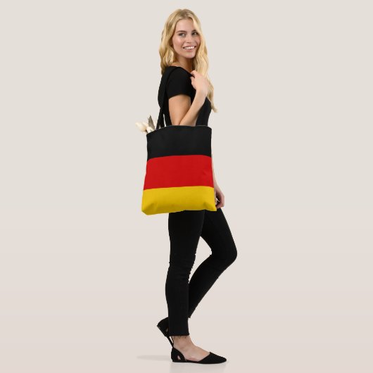 Duitse vlag tote bag (Op model)