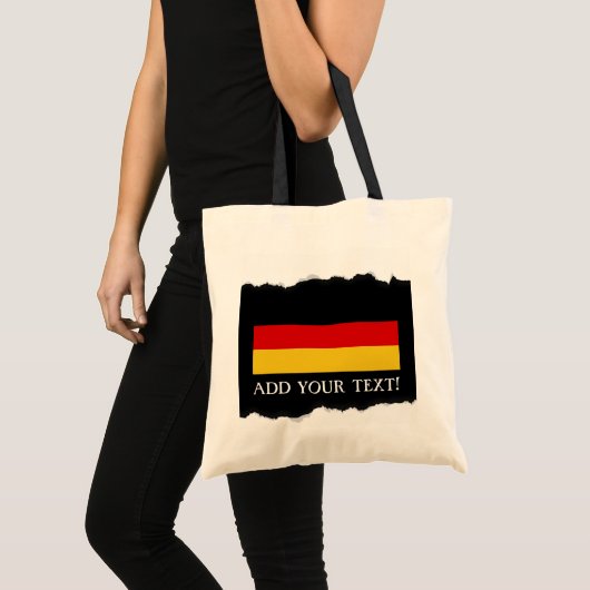 Duitse vlag tote bag (Voorkant (product))