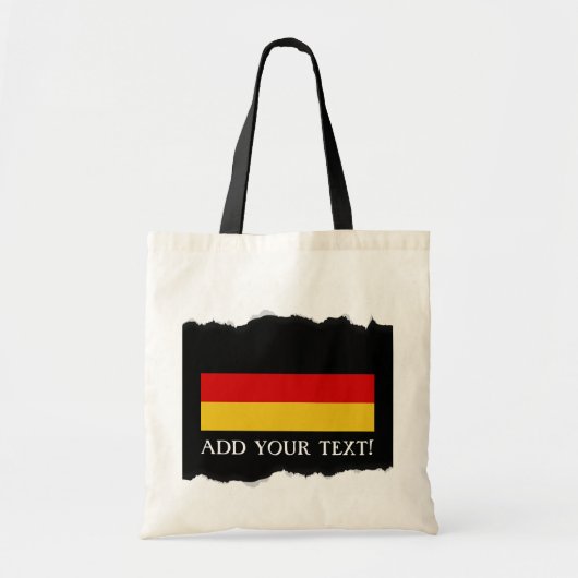 Duitse vlag tote bag (Voorkant)