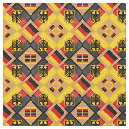 Duitse vlag & Trendy Germany Fabric mode Eagle Stof