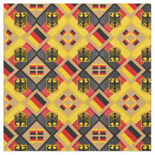 Duitse vlag & Trendy Germany Fabric mode Eagle Stof
