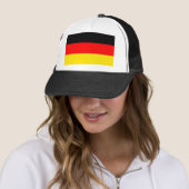 Duitse vlag trucker pet (In situ)