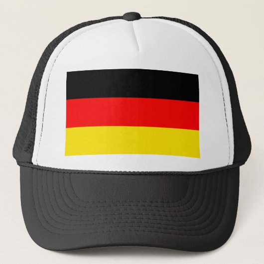 Duitse vlag trucker pet (Voorkant)