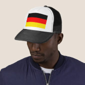 Duitse vlag trucker pet (In situ)