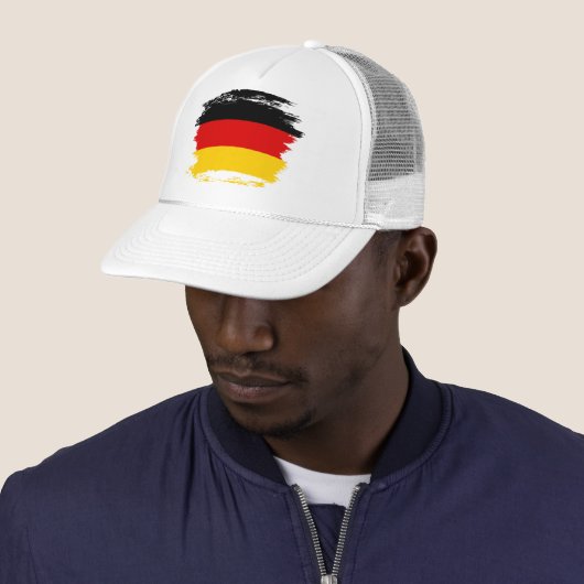 Duitse vlag trucker pet (In situ)