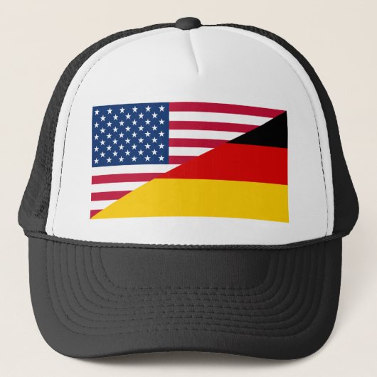 Duitse vlag trucker pet (Voorkant)