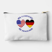 Duitse Vlag USA Hart Land Erfgoed Etui (Achterkant)