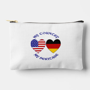 Duitse Vlag USA Hart Land Erfgoed Etui