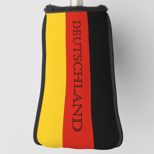 Duitse vlag van Duitse aangepaste golfhoezen Golfheadcover (Draai 90)