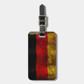 Duitse Vlag - Vintage... Bagagelabel (Voorkant verticaal)
