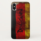 Duitse vlag - vintage... Case-Mate iPhone case (Achterkant)