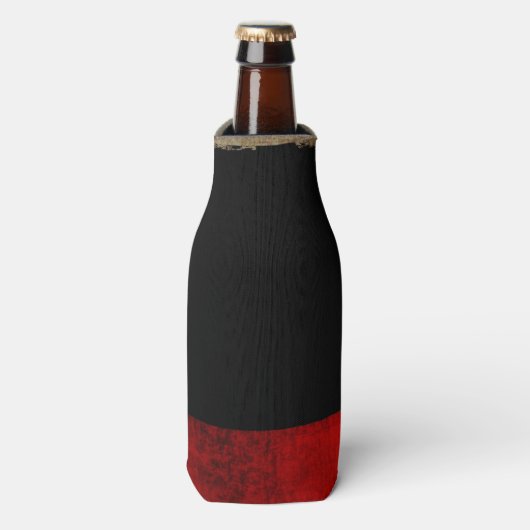 Duitse Vlag - Vintage... Flesjeskoeler (Fles Voorkant)