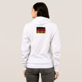 Duitse Vlag - Vintage... Hoodie (Achterkant volledig)