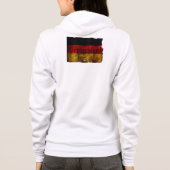 Duitse Vlag - Vintage... Hoodie (Achterkant)