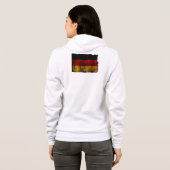 Duitse Vlag - Vintage... Hoodie (Achterkant volledig)