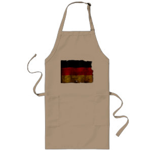 Duitse Vlag - Vintage Lang Schort