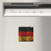 Duitse Vlag - Vintage... Magneet (Insitu (Vaatwasser))
