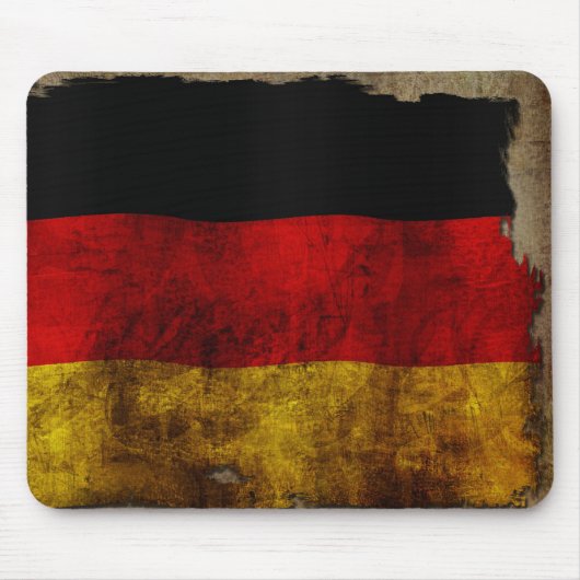 Duitse vlag - vintage... muismat (Voorkant)